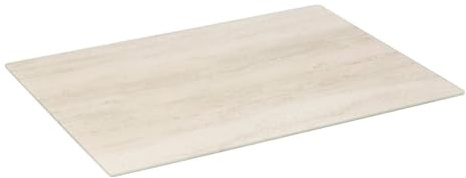 5Five - Planche à Découper HARMONY Beige en Verre Trempé - 40x30x0,4cm - Accessoire Cuisine, Utilisation Quotidienne