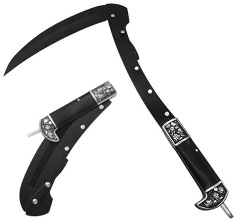 Hoz de Jardín Plegable, Fácil de Transportar,fácil de Llevar Hoja de 190 mm