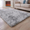 MARATIP Plüsch Teppich,Flauschiger Teppich Rund,große Größe modernes Wohnzimmer,Kinder Mädchen,weicher und Flauschiger Teppich für das Schlafzimmer/Wohnzimmer/Kinderzimmer(hellgrau,80 x 150 cm)