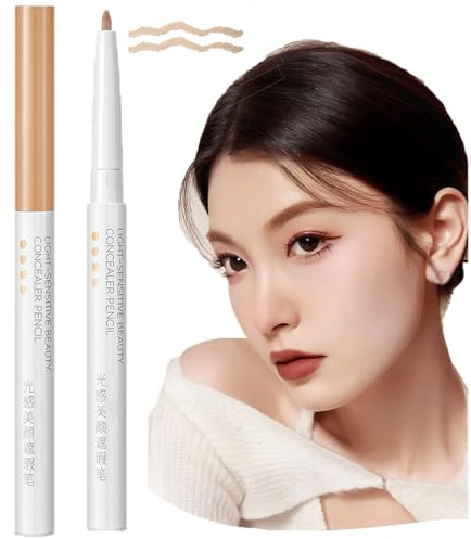 SMXTJBAI Crayon Anti-cernes Multifonction 2025 Waterproof à couvrance Totale Crayon Anti-cernes de beauté Crayon Anti-cernes pour Les Yeux pour Les cernes Affiner la Forme des Sourcils