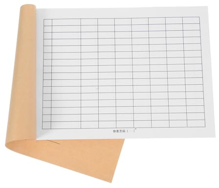 Alipis Libro Contabile per Registrazione Dettagliata, Versatile Strumento di Contabilità in Carta Design Professionale, per Scuola e Magazzino
