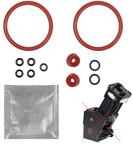 Snapworld-kaffetätning O-ring underhållssats kompatibel med Jura Impressa AEG Krups för kaffemaskiner kaffemaskiner helautomatiska kaffemaskiner bryggare brygggrupp dräneringsventil set-23