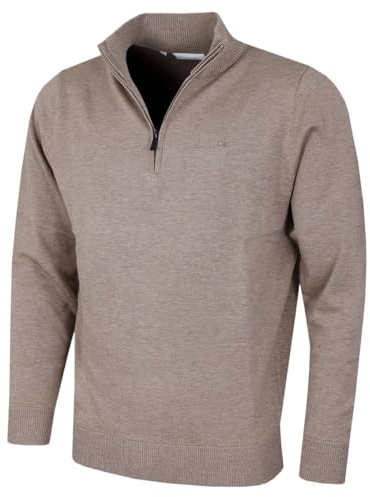 Calvin Klein Herr 2025 Campus 1/2 Zip Helårs Lättskött Tröja