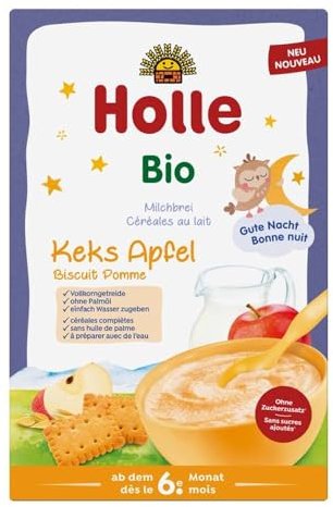 Holle Bio Milchbrei Keks Apfel (0.25 kg)