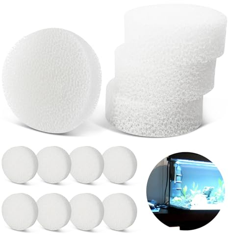 Cartuchos de filtro de esponja para Eheim 2618060 Aquaball – Material de filtro para filtro de acuario Eheim para filtro de acuario, filtro interior para Biopower 160/200/240 y Aquaball 45/2206, Bio