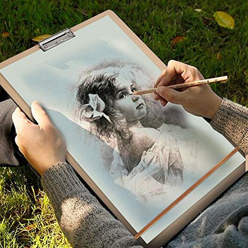 wosume wosumeZeichenbrett, A3, glattes Malbrett, 45 × 60 cm, tragbar für Studenten im Innenbereich