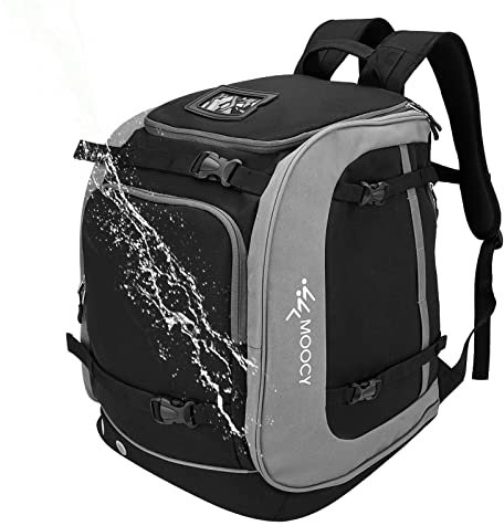 Idezek Skischuhtasche,65L Skischuh-Reiserucksack | Snowboard-Boot-Rucksack, wasserdichte Skischuh-Tasche für Reisegeschäfte, einschließlich Handschuhe, Schutzbrillen