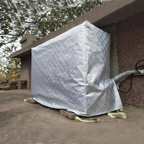 YLLSMGS Housse Pompe a Chaleur Piscine, Cache Pompe a Chaleur Extérieur, Housse de Condensateur de Climatisation Étanche à La Poussière(90 * 40 * 60cm/35 * 16 * 24in)