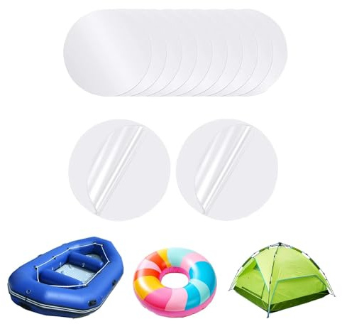 Air Mattress Repair Kit - Self Adhesive Patch for Underwater Swimming Pool | Transparent Waterproof Repair Tape | Long Lasting Adhesion for Inflatable Castle Repair, Air Mattress Repair
