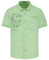 Camp David Herren Leichtes Kurzarmhemd mit Artworks und Brusttasche Green Lemon, L