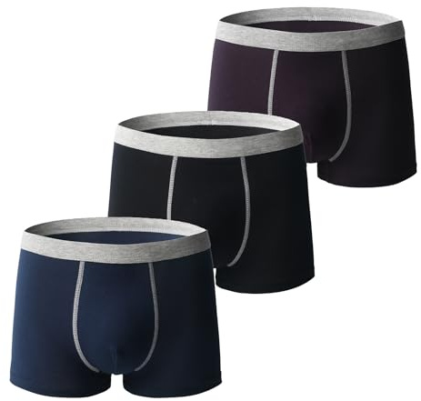 Herr ultraabsorberande inkontinens boxershorts bomull tvättbara absorberande underkläder bekväma läckagefria återanvändbara boxershorts