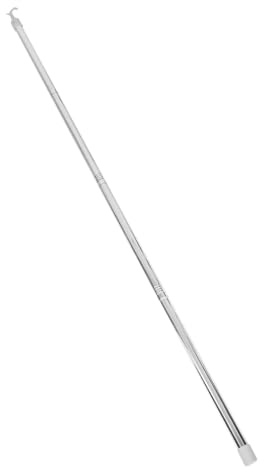 POPETPOP Varilla de Empuje Ajustable para Persianas de Techo Corredizo Varilla Telescópica de Acero Inoxidable Herramienta para Abrir Persianas Terrazas