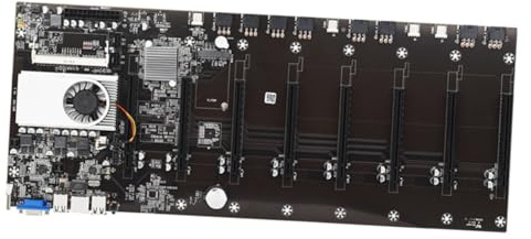 BESPORTBLE Placa Base Minería CPU Integrada Ranuras GPU Memoria Interfaz Vga Estabilizador Voltaje para Máquina Minera Profesional