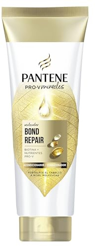 Pantene Molecular Bond Repair Balsamo con Biotina 160 ml Formula Pro-V per capelli secchi e danneggiati. Dona forza e lascia i capelli più sani e rigenerati. Arricchito con sostanze nutritive