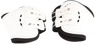 Pferdegamaschen, Schienengamaschen für Pferde, Fliegenbeinbandagen für Pferde, Atmungsaktive Pferdehinterbeingamaschen, Vorne Offen, Springsehne, Pferdegamaschen Zum Reiten,