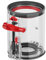 iRobacc Staubbehälter Kompatibel mit Dyson V11,V15,SV14,SV15,SV22 Staubsauger, Große Kapazität, Ersatzteil, Auffangbehälter Zubehör, Nicht Leicht zu Brechen, Verdicken