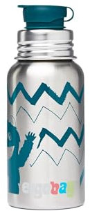 ergobag Edelstahl Trinkflasche Monster