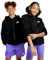 Nike Unisex Kinder Nsw Club Fleecejacke, Black/White, 147-158 EU