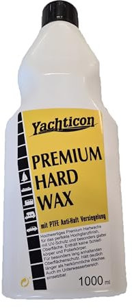 YACHTICON Premium Hard Wax mit PTFE-Antihaft Versiegelung, Volumen:1 Liter