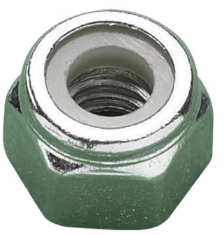 Metalmate Metalmate Type P Nylon Insert Nut Zp M20 Box 25, Durable Design For Professional And Diy Use