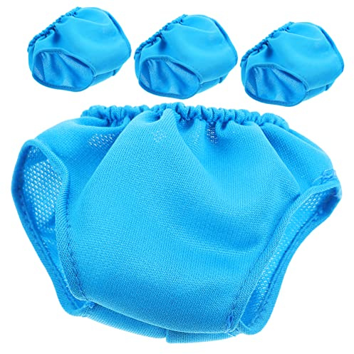 TOBBOMEY Lot de 4 Mini-Culottes pour Poupée 45-60 Cm, sous-vêtements Légers en Tissu Sûr, Accessoires pour Habiller Poupée Fille, Jeu D’Imitation et Déguisement