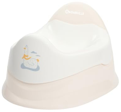 Badabulle Töpfchen Kinder Möwe Babytöpfchen mit herausnehmbarer Schale, ergonomischer Sitz, 4 rutschfeste Füße, praktischer Griff, einfach zu reinigen, modernes Design, ab 12 Monaten