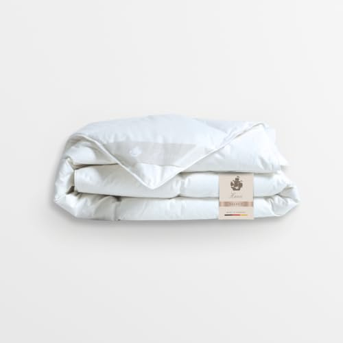 Hanse Select Bettdecke Federfrei 135x200 cm – Bettdecke mit perfektem Schlafklima wie im Luxushotel – mit High-Tech-3D-Luxus-Synthetik Faser, Made in Germany, Wärmeklasse: Normal