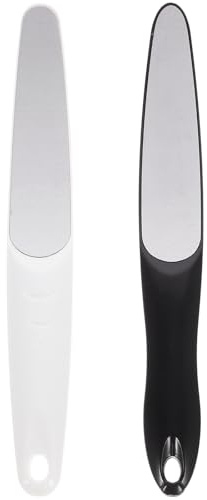 JOINPAYA Lime per Unghie in Acciaio Inossidabile 4 Pezzi Set, Strumenti per Lucidatura Manicure Art, Pratiche Lime Portatili per Manicure e Pedicure in Viaggio Colore Colore Casuale