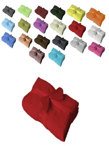 EXKLUSIV HEIMTEXTIL Badvorleger 1 Stück 50 x 80 cm Rot