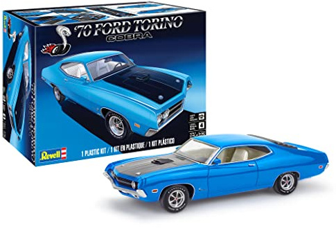 Revell Monogram 14534 1970 Ford Torino Cobra 1:25 Scale Unbuilt/Unpainted Plastic Model Kit