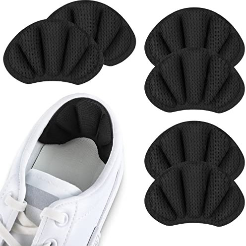Flintronic 3 Paires de Coussinet Talon Chaussure, Coussinets pour Chaussures Sont Trop Grands et Auto Adhésifs, Auto-adhésif Protege Talon Chaussure, Cousinette Talon de Sport Antidérapant