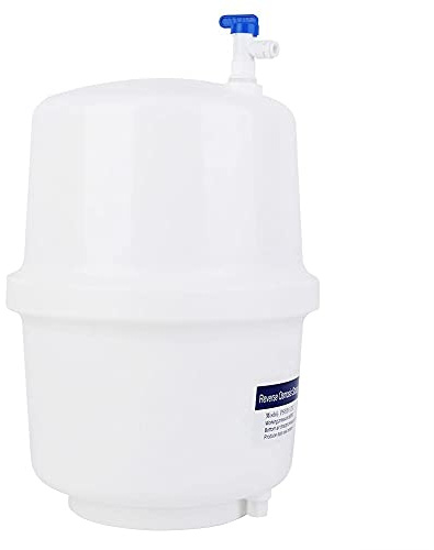 Ejoyous Tryckvattenlagringstank, 3,2 gallon vattenbehållare tryckvattentank med kulventil vattenfiltreringssystem expansionstank för omvänd osmos-vattenbehandlingssystem
