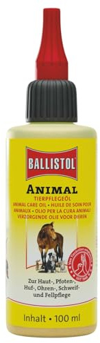 RL24 Ballistol - Aceite para el cuidado de animales Animales | Aceite para animales con efecto profundo | Cuidado suave para caballos, perros, gatos y demás | Ideal para el cuidado de la cola, el pelo