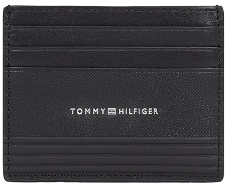 Tommy Hilfiger Herren Kartenetui Business Klein, Schwarz (Black), Einheitsgröße