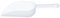 1pc Ice Cube Scoops Measuring Scoops Plastic Clear Ice Tray Shovel Sugar Small Grains Shovel Flour Candy Dessert Scoops for Party Dessert Buffet Weddings Rice Beans Ice Cream Scoops