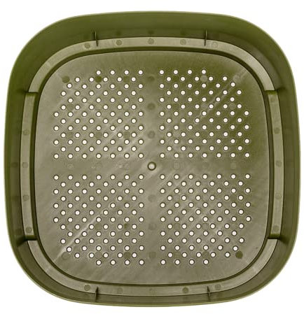 Wurmkomposter kaufen: Klein & Indoor | Wurmkiste für Balkon & Garten - Starterset + Zubehör (Ersatzetage, Grün)