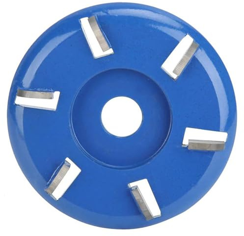 Disco de recorte de pezuñas, herramienta de reparación de pezuñas eléctricas, herramienta de cuchillo Nipper de pezuña de aluminio, placa de disco de molienda de recorte de pezuñas con 6 cuchillas pa