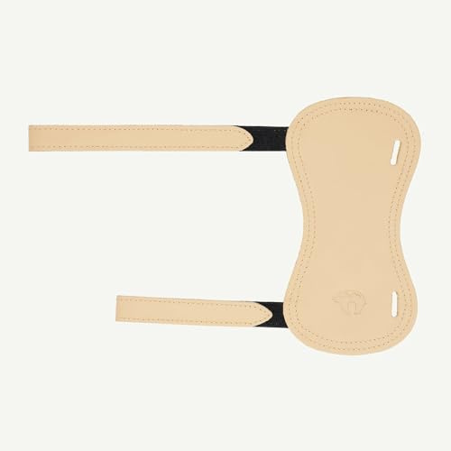 BEARPAW PRODUCTS Protège-bras pour tir à l'arc - Protection des avant-bras - En cuir - Accessoire de sport d'arc - Pour adultes et enfants - Pour le tir et la chasse (Plain)