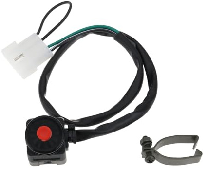 eMagTech Cavo Interruttore Pulsante Di Avviamento Moto Compatibile Con KTM 250-530 04-22 Compatibile Con Husqvarna FC250/350/450