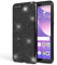 NALIA Handyhülle kompatibel mit Huawei Y6 2018, Glitzer Ultra-Slim Silikon-Case Back-Cover Schutzhülle, Glitter Sparkle Handytasche Bumper Dünnes Bling Strass Smartphone Etui, Farbe:Schwarz