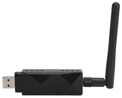 Adaptador WiFi USB Inalámbrico NetCard AR9271 con Antena Desmontable 2DBI para TV, Ordenador, Acceso a Internet Estable y Rápido
