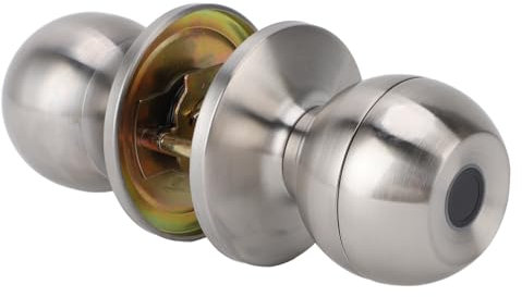 Maniglia per Porta Intelligente Serratura per Porta con Impronta Digitale, Smart Lock Biometrico con Controllo App e Chiave, Ricarica di Emergenza con Porta di Tipo C, Serratura