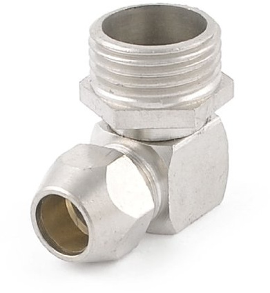 Ruilogod 1/2 PT Male Thread L Shaped Quick Coupler Connector for 10mm Air Hose (id: 403 763 dae 421 0a4