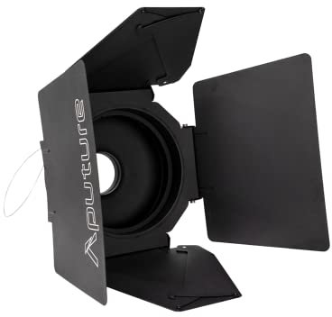 Aputure F10 Barn-Doors - Scheunentüren für Aputure LS 600 Serie, LS 300 Serie, LS 120 Serie, Kompatibel mit Bowens Mount