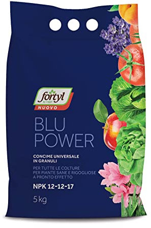 BERARDI | FORTYL | Concime universale per orto e giardino (BLUE POWER NPK 12.12.17)