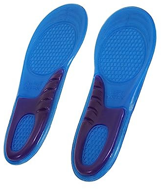 Ipetboom Laufsohlen für Herren Größe S Silikonpolster Zuschneidbar Massierend Saugfähig Bequeme Fußunterstützung für Wanderübungen