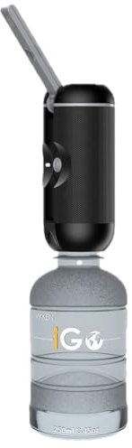 VIKKEN® 250ml iGo X Portable Travel Bidet USB-Type C Electric Rechargeable Mobile Handheld Water Sprayer Personal Hygiene Self Care for Women & Men