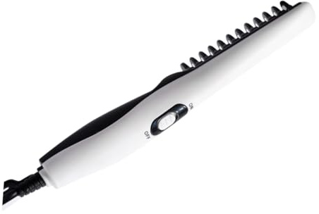 Veemoon Peigne à Barbe Électrique Portable Taille Unique Chauffage Rapide Technologie Ionique Pour Hommes Et Femmes Usage Quotidien Soin Et Coiffure