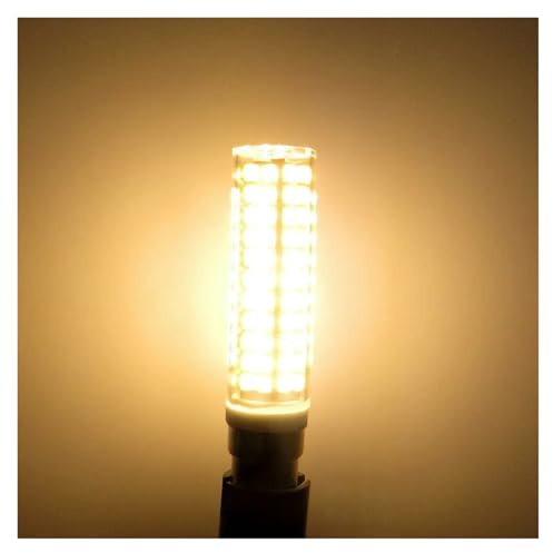 eufeifeiegds Lampadine LED dimmerabili Mini BA15D E11 E12 E14 8W 136 Luci in ceramica 220V Lampada sostitutiva Lampade da 150W Bianco caldo freddo(WARM WHIE 3000K_BA15D)