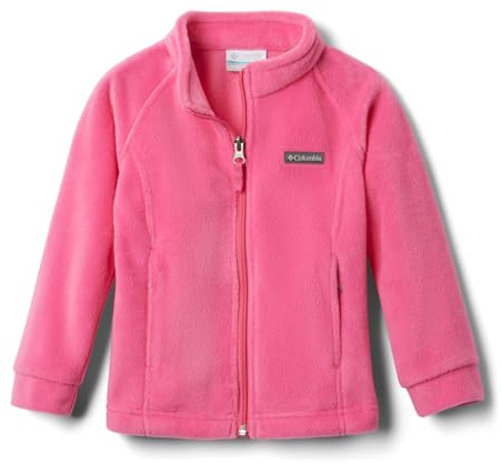 Columbia Baby Toddler Benton Springs Fleece Jacket, Pink Ice, 4T